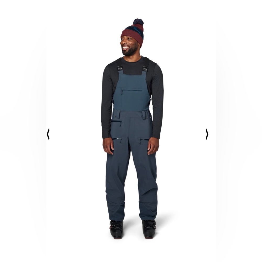 FLYLOW NWT Kane jacket and Smythe bib, size Large